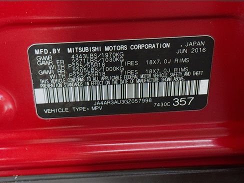 Used 2016 Mitsubishi Outlander Sport ES AWD/4WD image 38