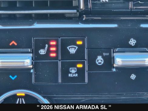 New 2026 Nissan Armada SL w/ Captain's Chari Seat Package RWD image 23