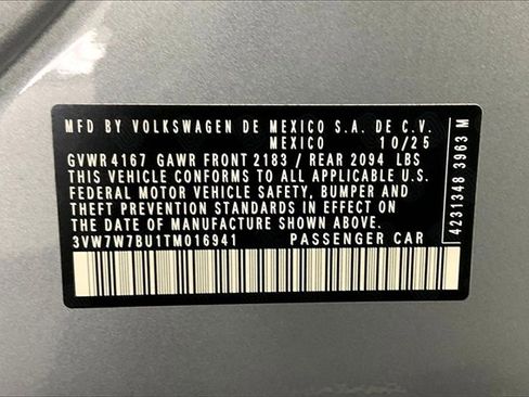 New 2026 Volkswagen Jetta SE image 14