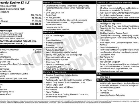 Used 2025 Chevrolet Equinox LT image 14