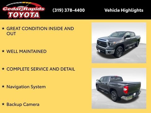 Certified 2018 Toyota Tundra SR5 w/ TRD Off Road Package AWD/4WD image 9