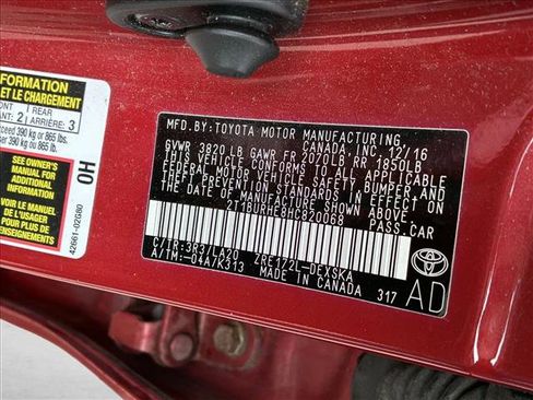 Used 2017 Toyota Corolla XSE w/ Carpet Mat Package (TMS) image 15