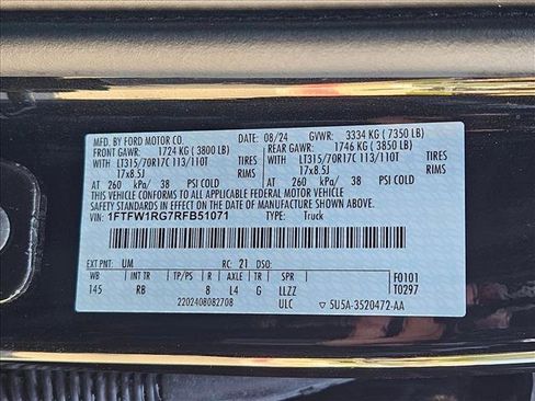 Used 2024 Ford F150 Raptor AWD/4WD image 23