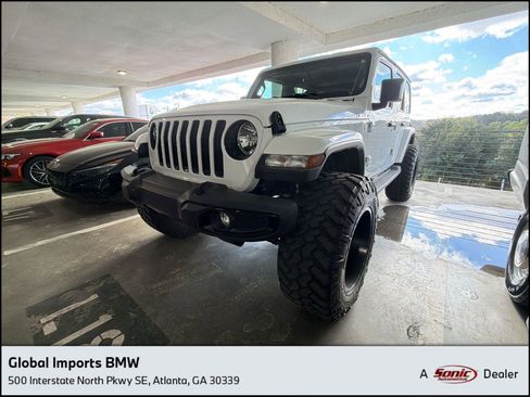 Used 2020 Jeep Wrangler Unlimited Sahara image 1