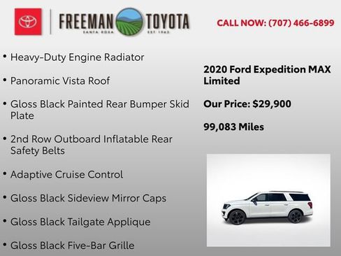 Used 2020 Ford Expedition Max Limited w/ Equipment Group 303A AWD/4WD image 13