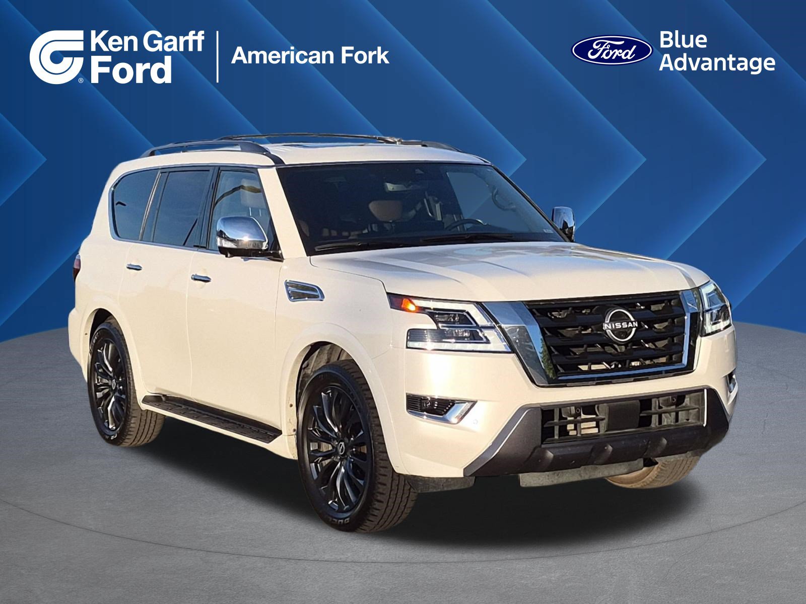 Used 2023 Nissan Armada Platinum w/ Captain's Chairs Package AWD/4WD image 1