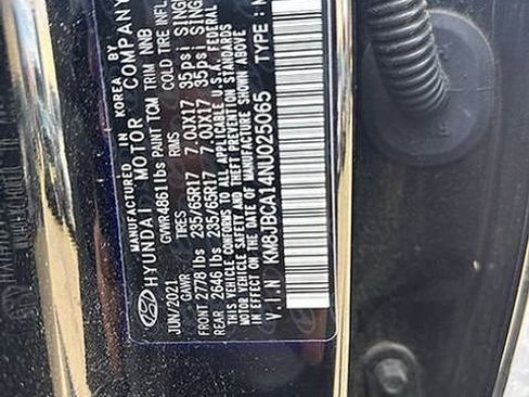 Used 2022 Hyundai Tucson Blue image 7