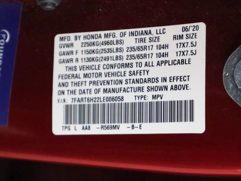 Used 2020 Honda CR-V LX image 44