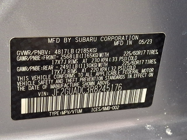 Used 2024 Subaru Crosstrek 2.0i Premium AWD/4WD image 26