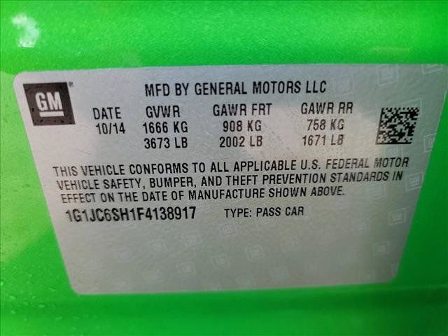 Used 2015 Chevrolet Sonic LT FWD image 19