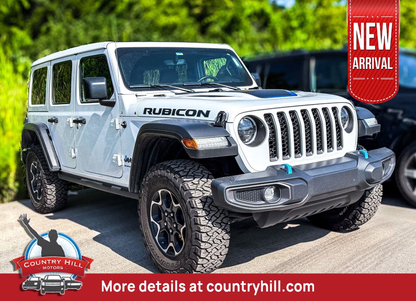 Used 2023 Jeep Wrangler Unlimited Rubicon 4xe w/ Cold Weather Group AWD/4WD image 1