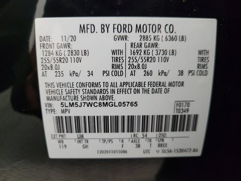 Used 2021 Lincoln Aviator Reserve RWD image 33