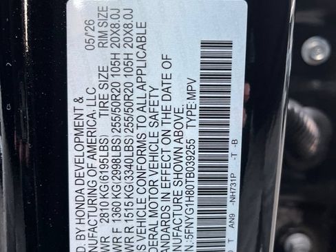 Used 2026 Honda Pilot Elite image 11