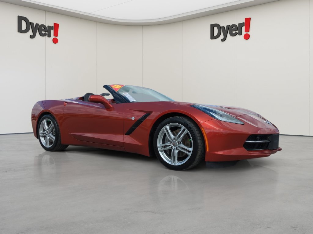 Used 2016 Chevrolet Corvette Stingray Convertible w/ 3LT Preferred Equipment Group RWD image 2