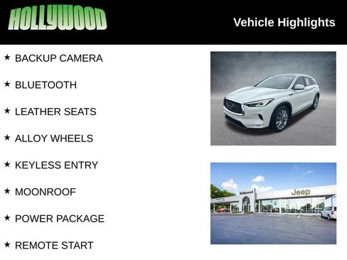 Used 2021 INFINITI QX50 Luxe FWD image 3
