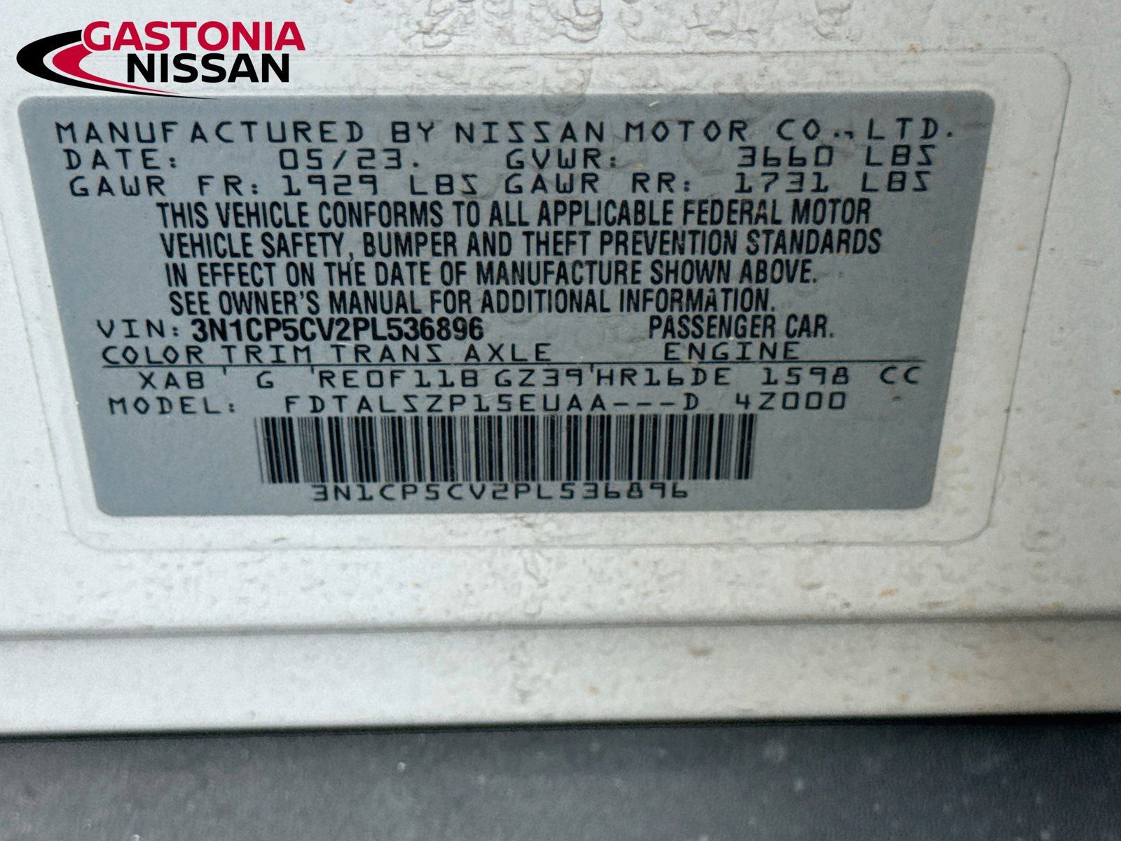 Used 2023 Nissan Kicks SV FWD image 33