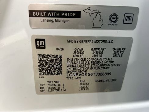 New 2026 Chevrolet Traverse LT AWD/4WD image 29