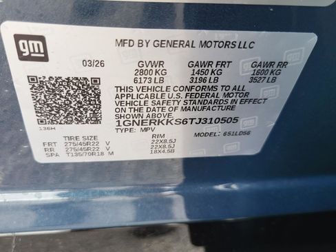 New 2026 Chevrolet Traverse High Country w/ LPO, Floor Liner Package image 21