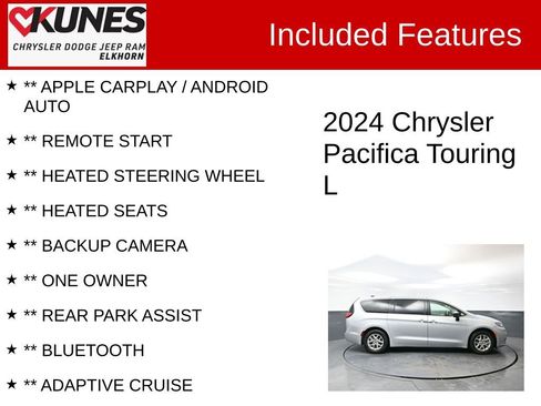 Used 2024 Chrysler Pacifica Touring-L image 3