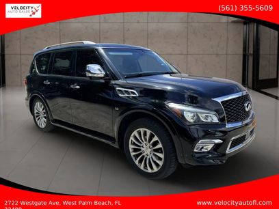 Used 2017 INFINITI QX80 4WD w/ Deluxe Technology Package