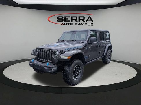 Used 2021 Jeep Wrangler Unlimited Rubicon 4xe w/ Steel Bumper Group AWD/4WD image 1