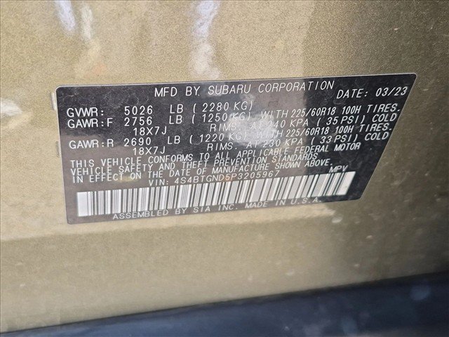 Used 2023 Subaru Outback Limited XT AWD/4WD image 16