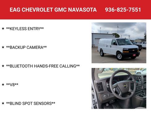 New 2025 Chevrolet Express 2500 w/ Safety Package RWD image 4