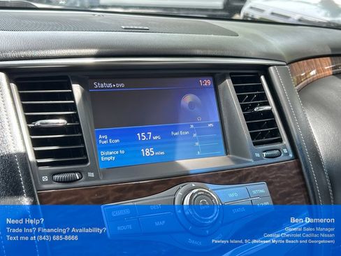 Used 2017 Nissan Armada Platinum w/ Captain Seat Package AWD/4WD image 49