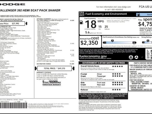 Used 2017 Dodge Challenger R/T Scat Pack image 3