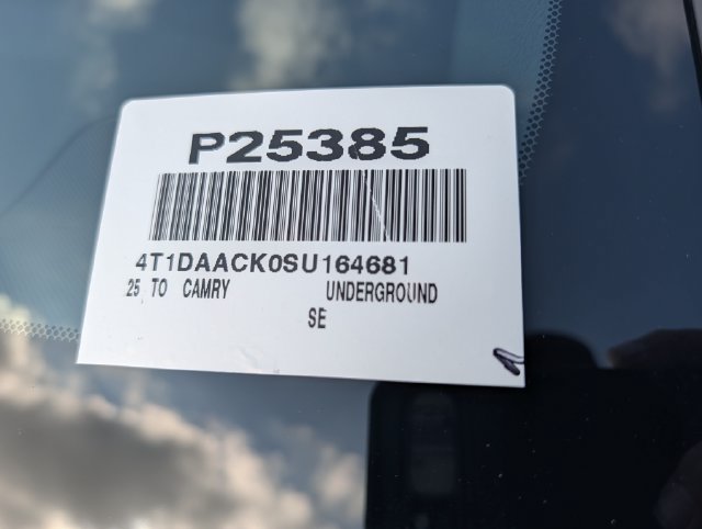 Used 2025 Toyota Camry SE w/ Convenience Package FWD image 36