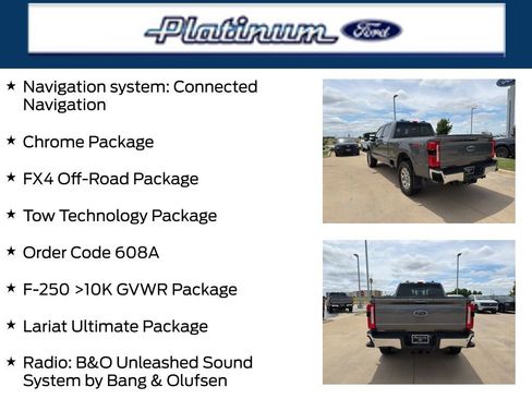 Used 2023 Ford F250 Lariat w/ Lariat Ultimate Package AWD/4WD image 22