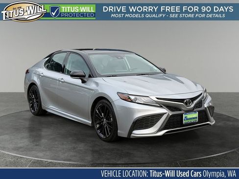 Used 2021 Toyota Camry XSE w/ Navigation Package AWD/4WD image 1