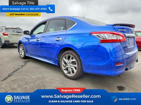 Used 2015 Nissan Sentra SR w/ Navigation Package FWD image 3