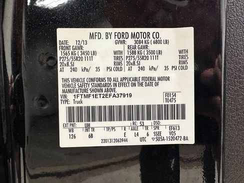 Used 2014 Ford F150 FX4 w/ FX Appearance Package image 18