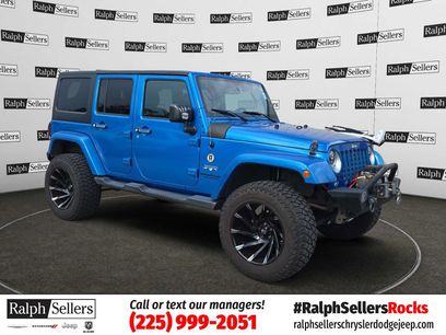 Used 2016 Jeep Wrangler Unlimited Sahara