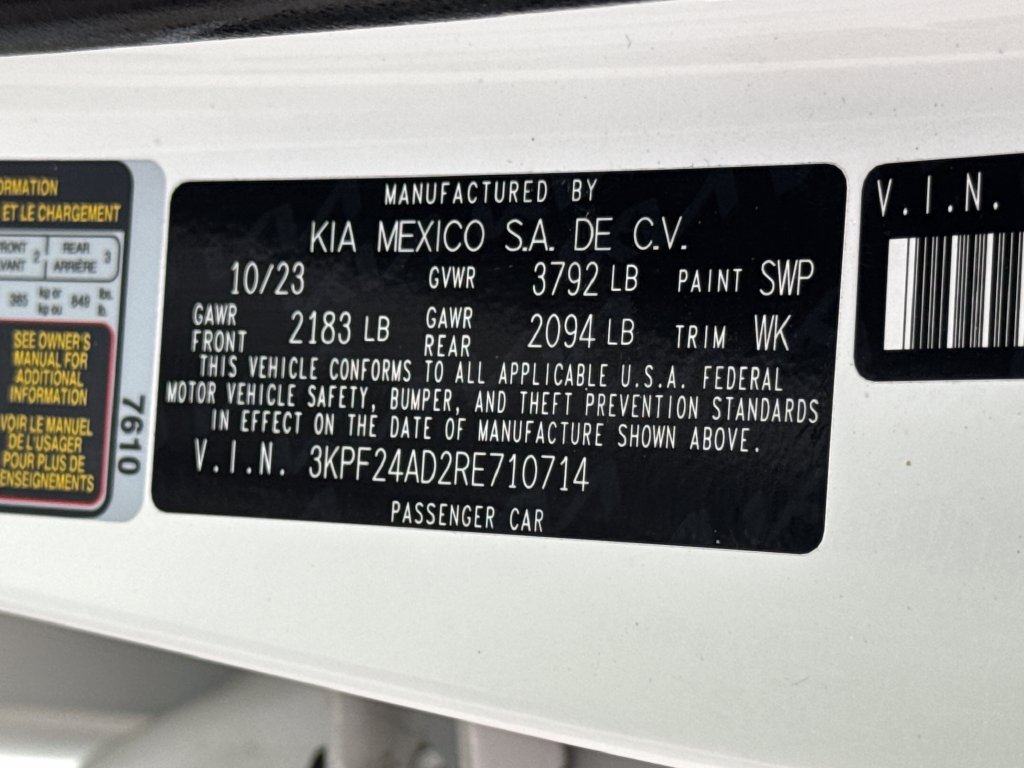 Used 2024 Kia Forte LXS w/ LXS Technology Package FWD image 45