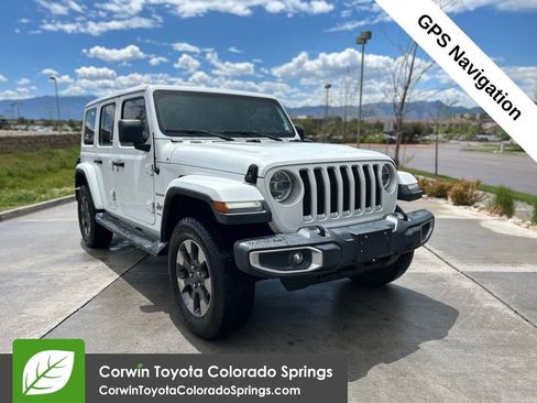 Used 2018 Jeep Wrangler Unlimited Sahara AWD/4WD image 1