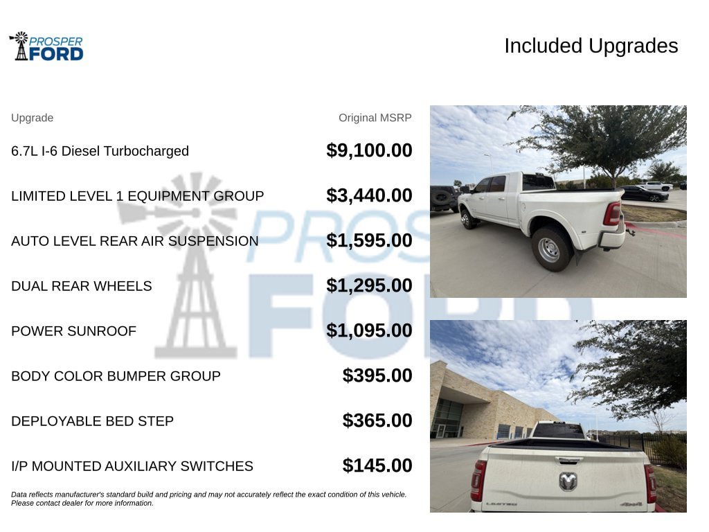 Used 2019 RAM 3500 Limited AWD/4WD image 3