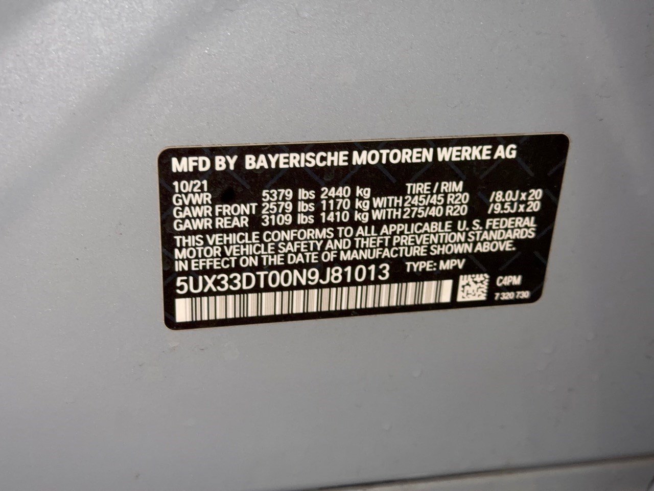 Used 2022 BMW X4 xDrive30i w/ M Sport Package AWD/4WD image 31