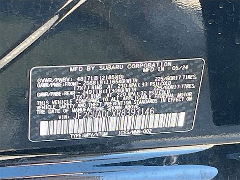 Used 2024 Subaru Crosstrek 2.0i Premium image 32