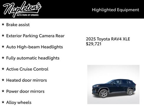 Certified 2025 Toyota RAV4 XLE w/ Convenience Package image 6