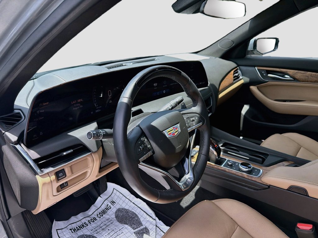 Certified 2025 Cadillac CT5 Premium Luxury w/ Sun And Sound Package RWD image 9