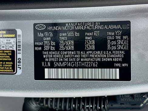 New 2026 Hyundai Santa Fe SE FWD image 23