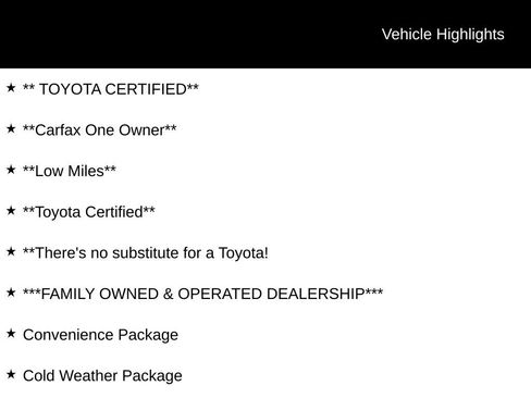 Certified 2025 Toyota Camry SE w/ Convenience Package image 10