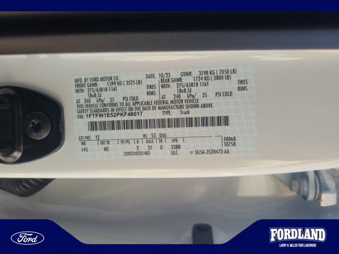 Used 2023 Ford F150 XLT w/ Equipment Group 301A Mid AWD/4WD image 25