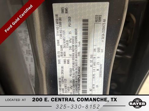 Certified 2023 Ford Ranger XLT w/ Equipment Group 301A Mid image 29