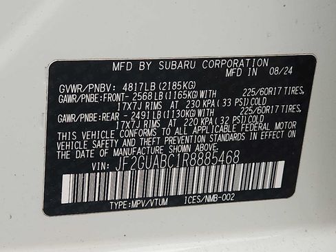 Used 2024 Subaru Crosstrek 2.0i AWD/4WD image 26