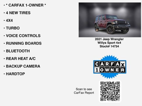 Used 2021 Jeep Wrangler Unlimited Sport image 7