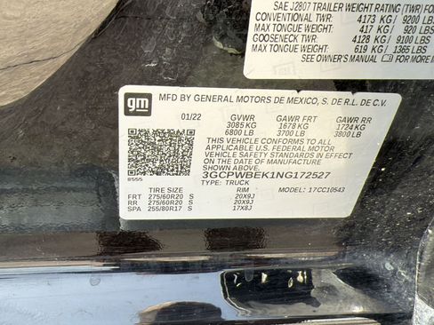 Used 2022 Chevrolet Silverado 1500 Custom RWD image 20