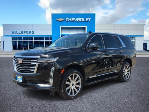 Used 2022 Cadillac Escalade Premium Luxury Platinum RWD image 1